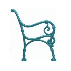 Cast Iron Bench Bracket RGB-2