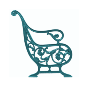 Cast Iron Bench Bracket RGB-3