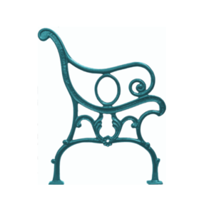 Cast Iron Bench Bracket RGB-4